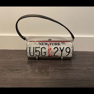 NY License Plate Purse